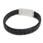 Prada Saffiano · Leather Bangle