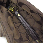 Coach Signature · Canvas & Leather Crossbody