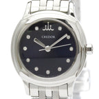 Seiko Credor · Diamond · Steel · Quartz