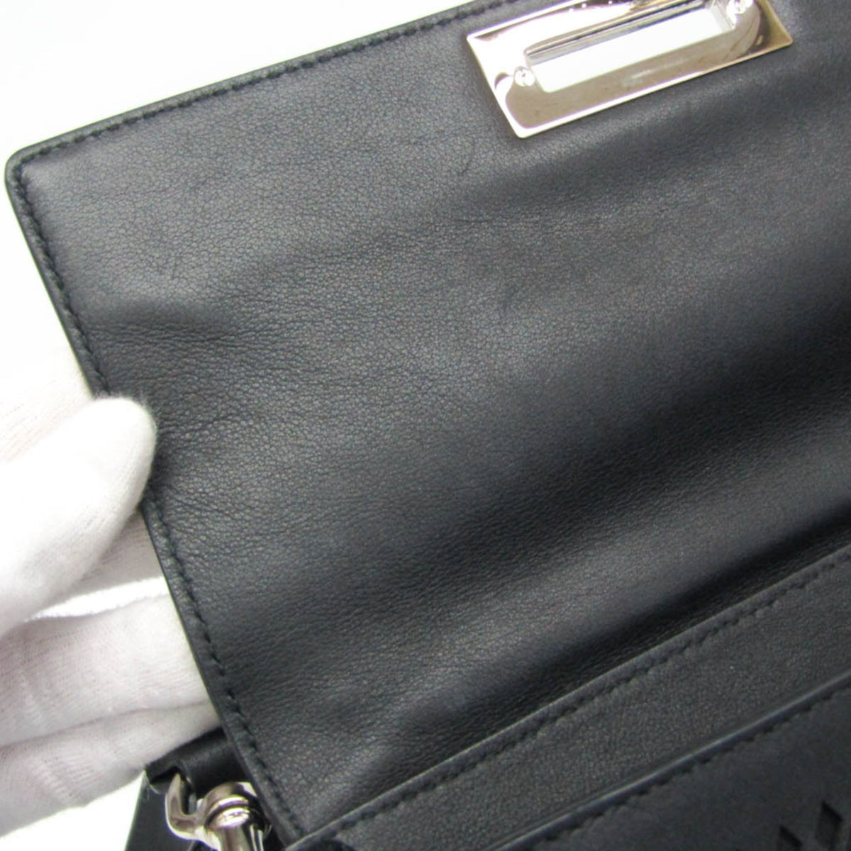 Salvatore Ferragamo Gancini · Punching Leather