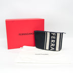 Salvatore Ferragamo Logo · Leather Pouch