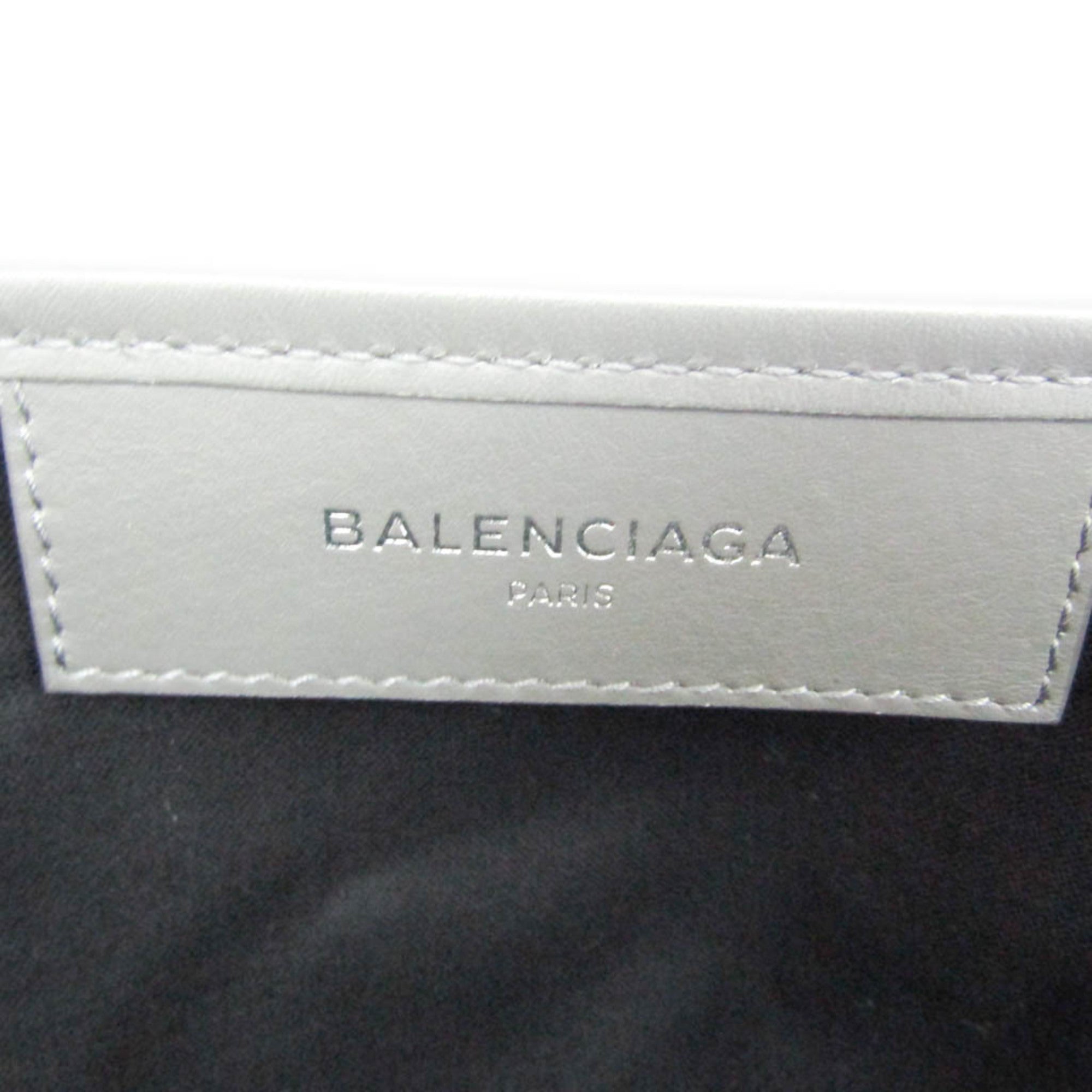 Balenciaga Navy Cabas · Canvas & Leather