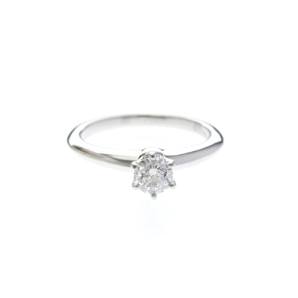 Tiffany Solitaire Diamond · 0.33ct · Platinum