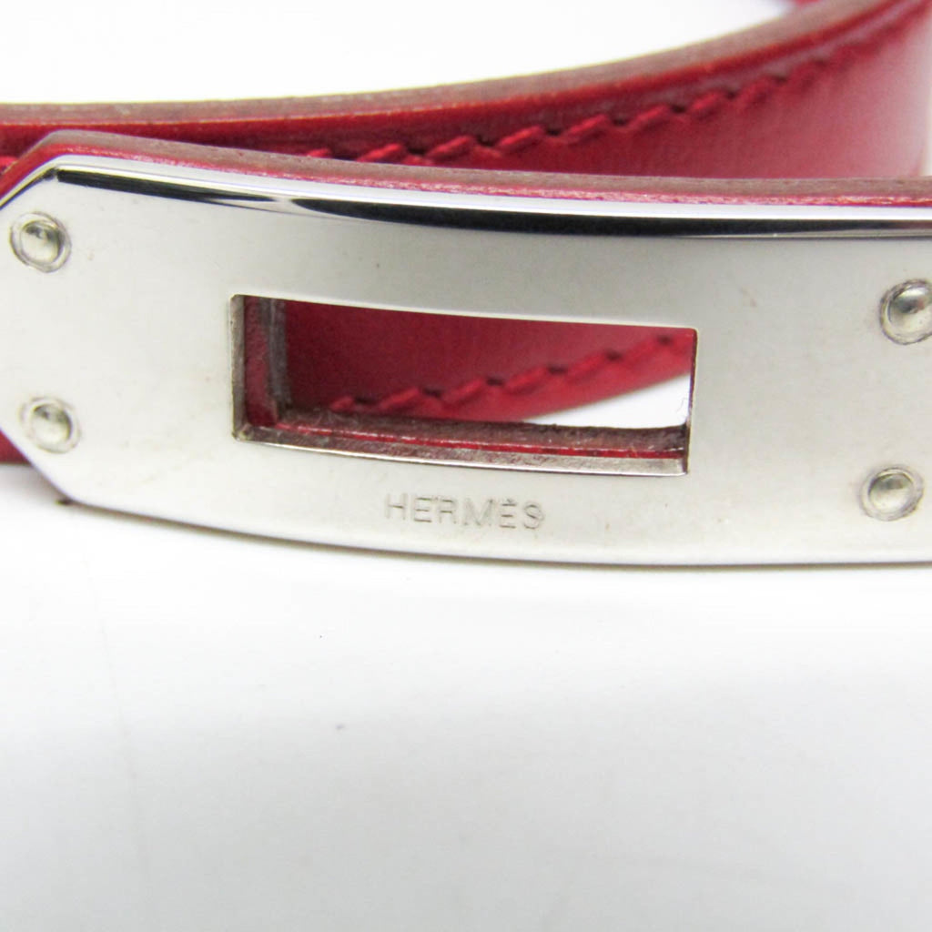 Hermès Kelly Double Tour · Leather Bangle