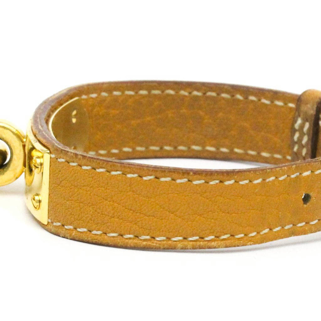 Hermès Kelly · Gold Plated · Leather