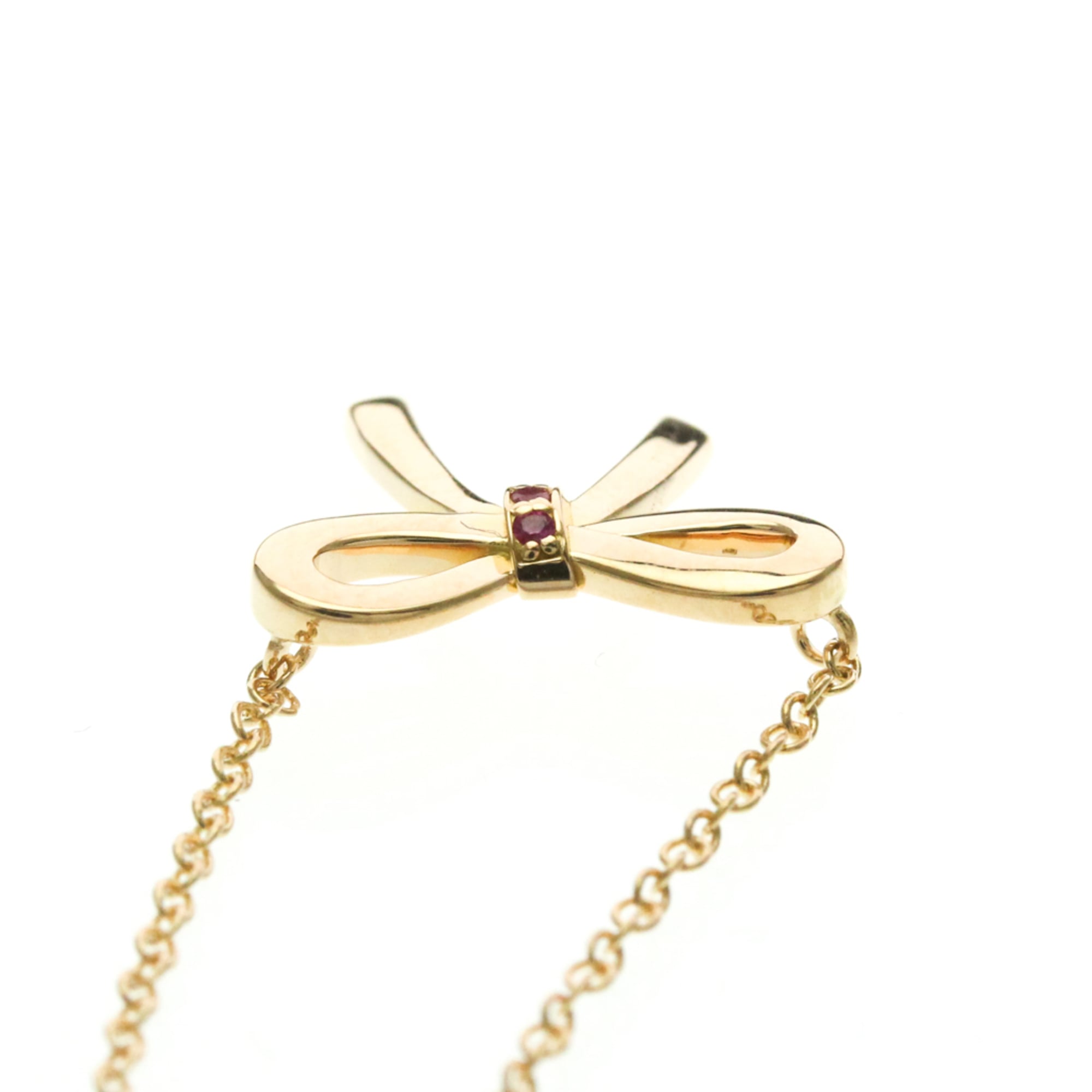 Tiffany Bow · Rose Gold · Pink Sapphire