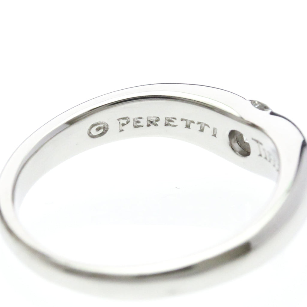 Tiffany Curved Band · Platinum · Diamond