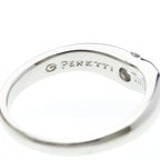 Tiffany Curved Band · Platinum · Diamond