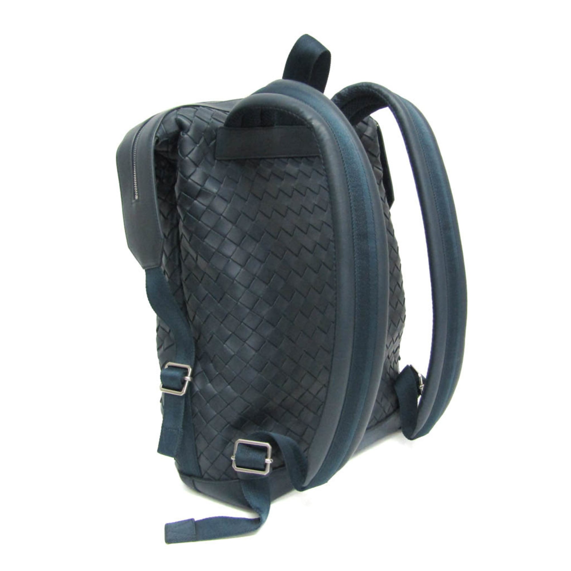 Bottega Veneta Intrecciato · Leather Backpack