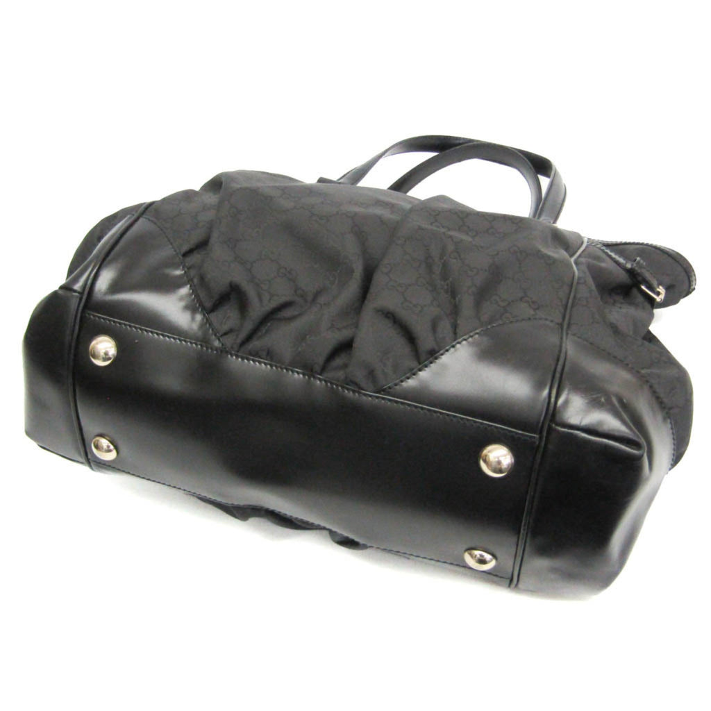 Gucci · Nylon & Leather Tote