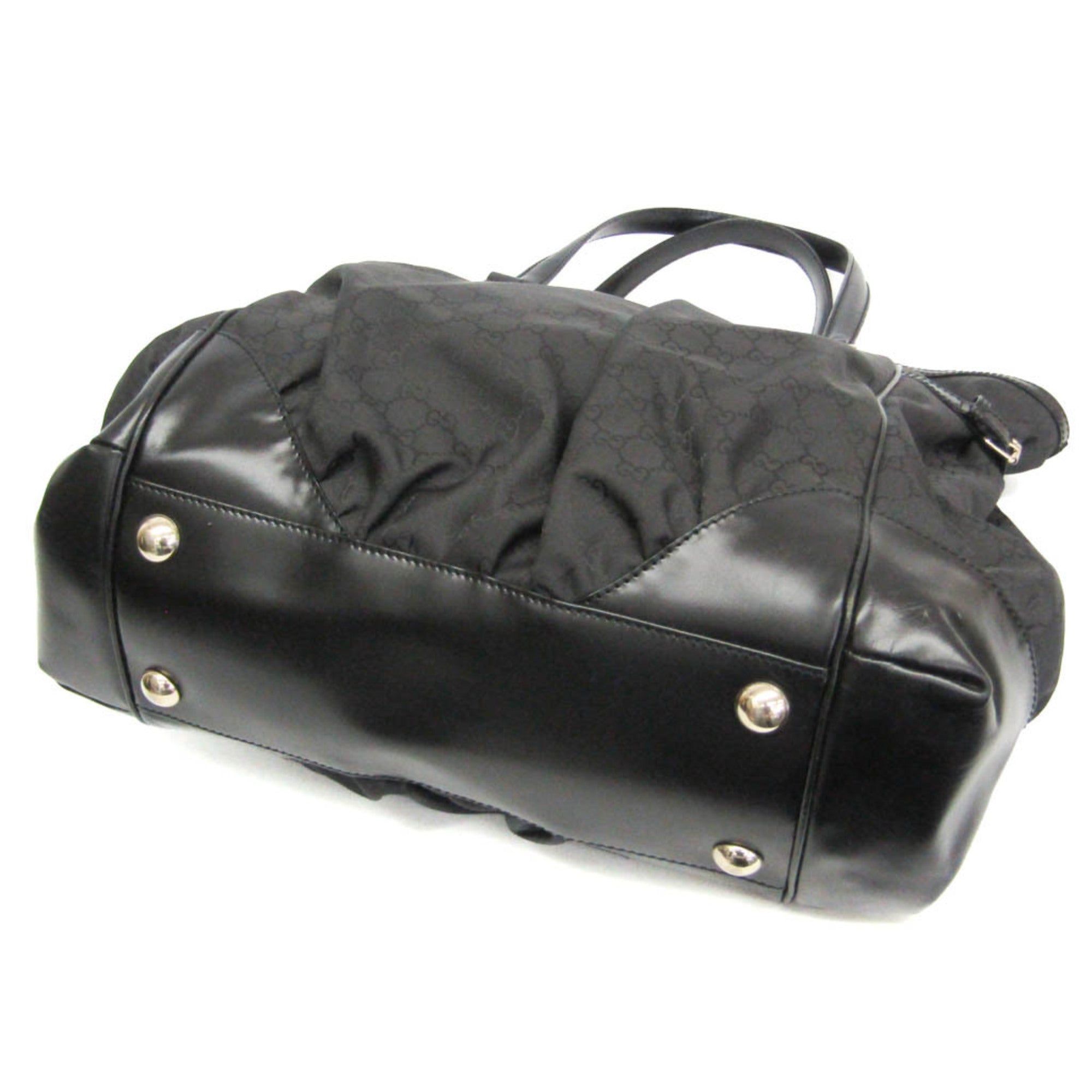 Gucci · Nylon & Leather Tote