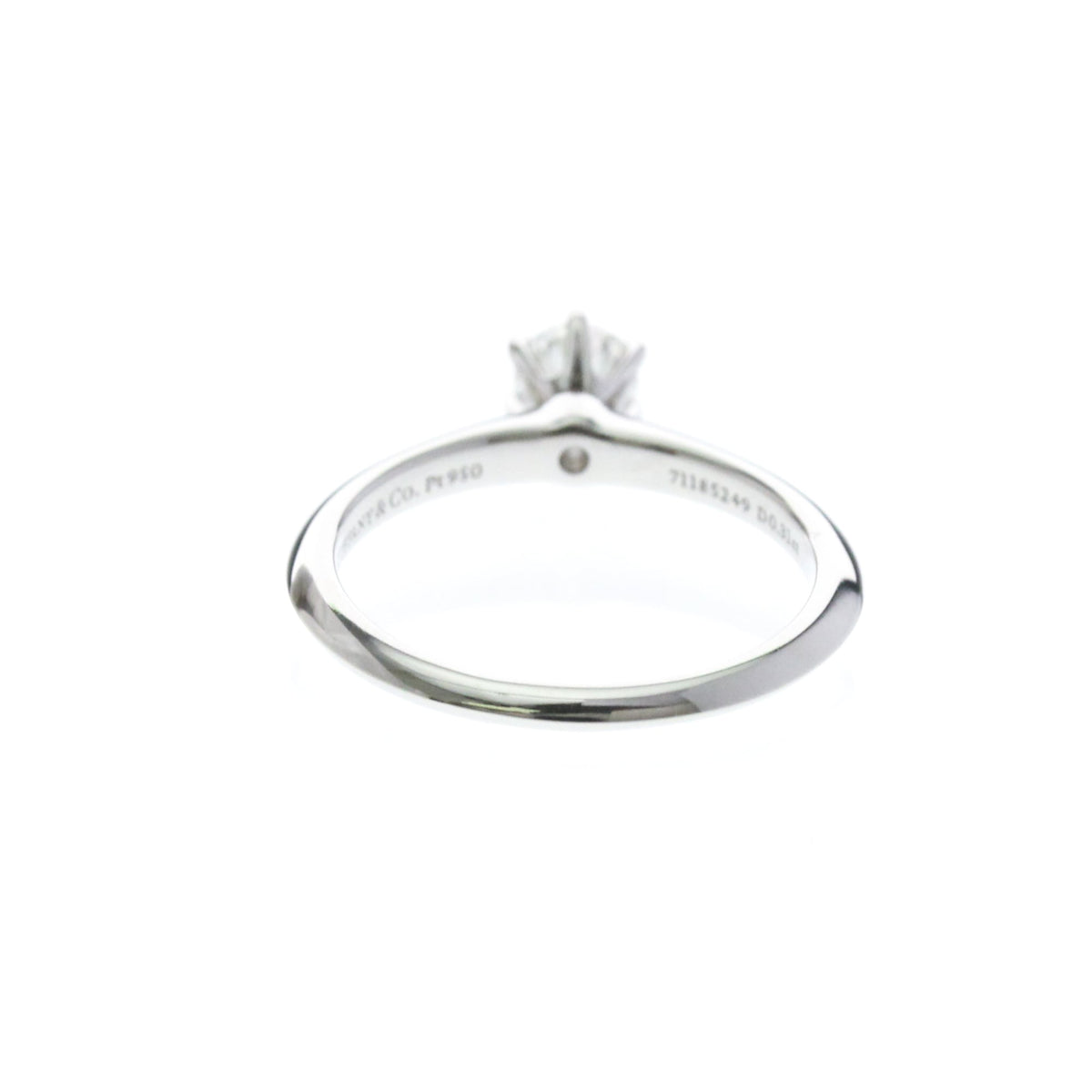 Tiffany Solitaire · 0.31ct Diamond · Platinum