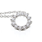 Tiffany Open Circle Mini · Platinum · Diamond