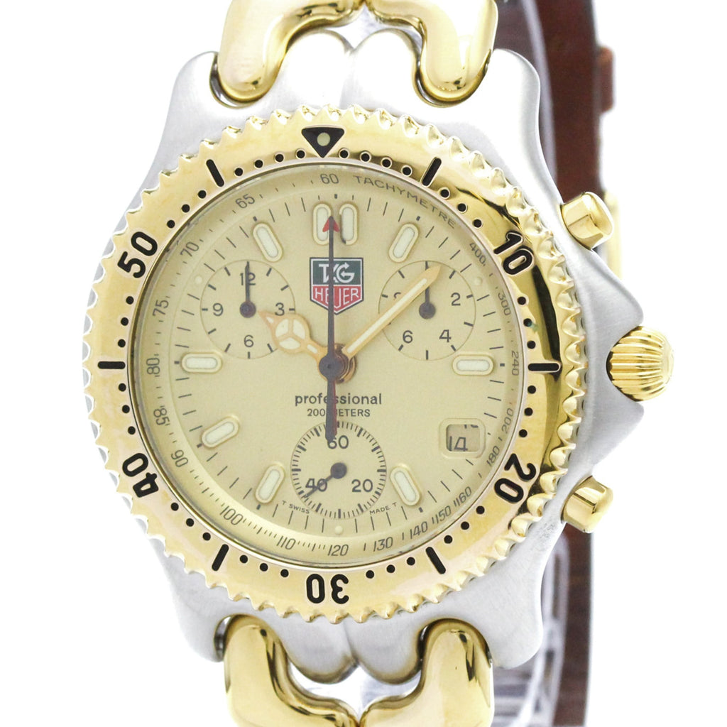 Tag Heuer Sel · Chronograph · Steel & Gold