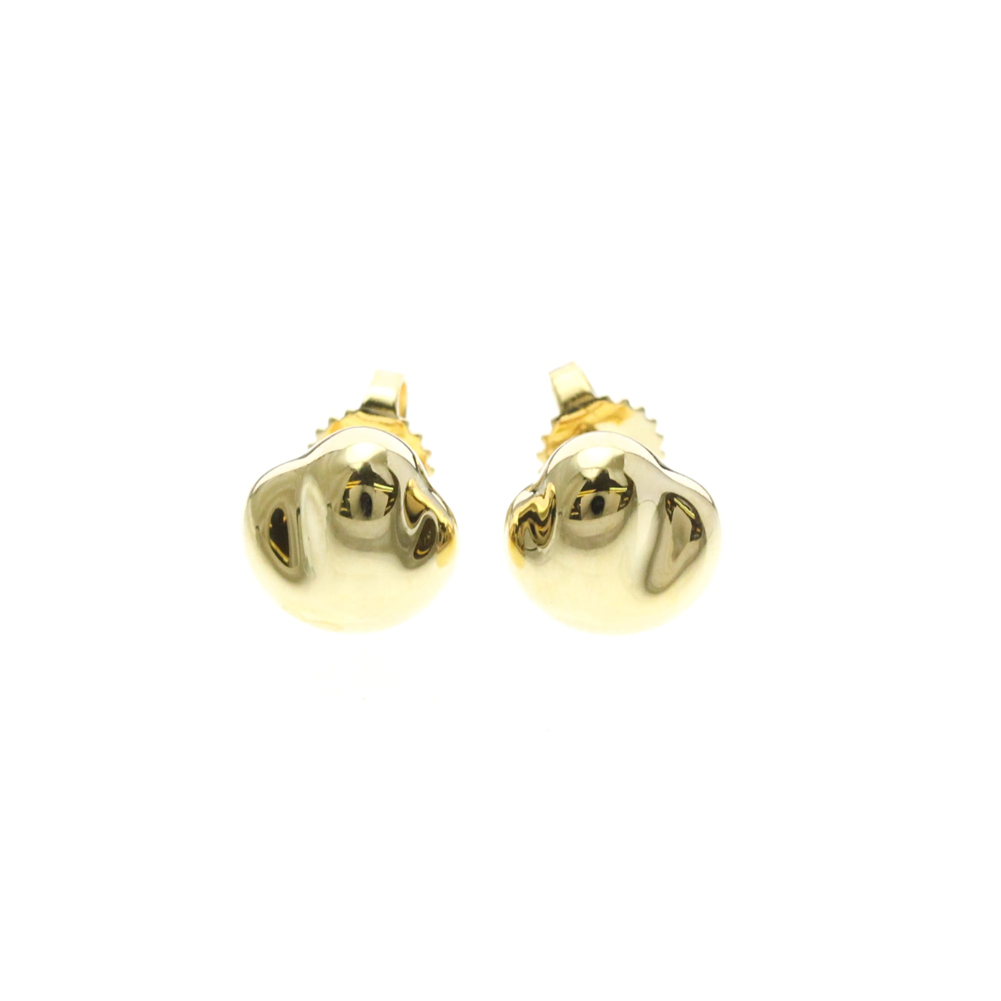 Tiffany Nugget · 18K Yellow Gold Earrings