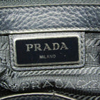 Prada Leather Messenger · Push Lock