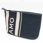 Salvatore Ferragamo Logo · Leather Pouch