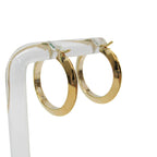 Bottega Veneta Essential · Silver Hoops