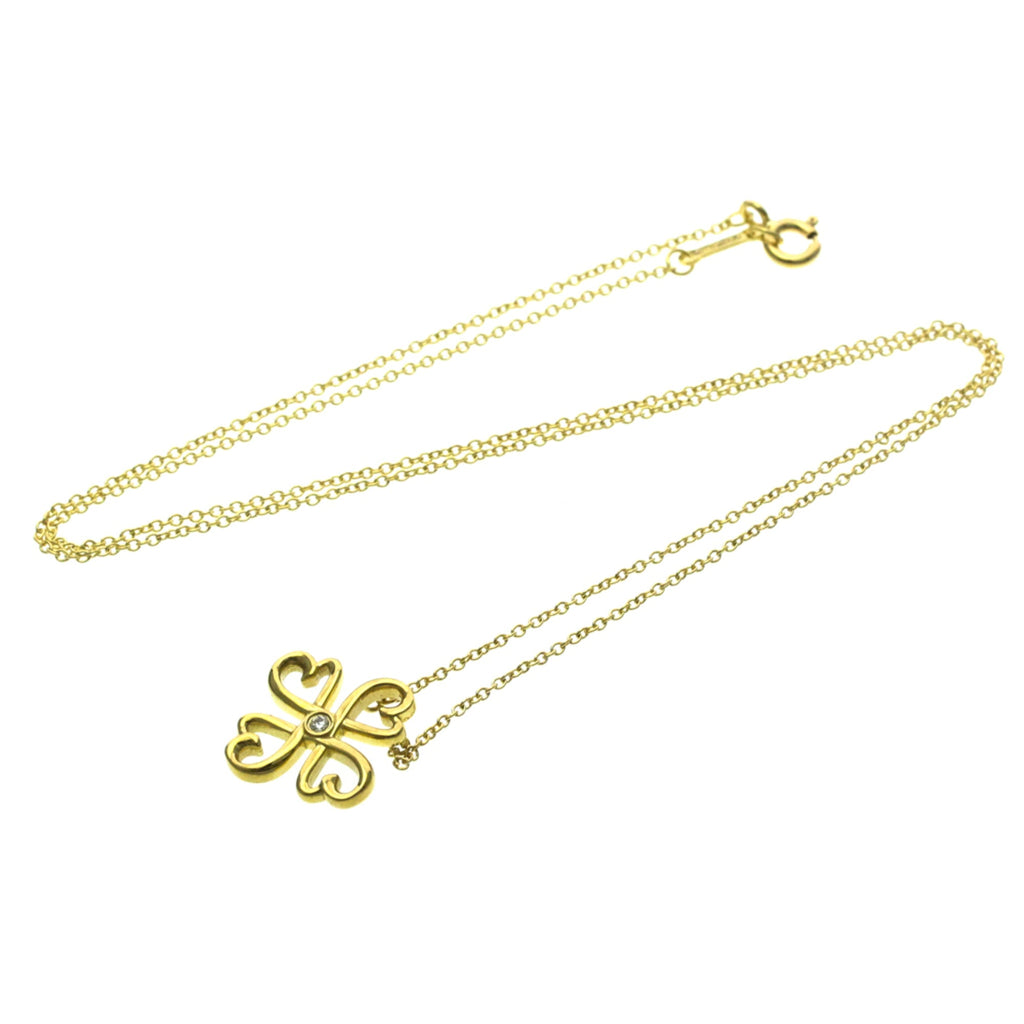 Tiffany Loving Heart Clover · 18K Yellow Gold