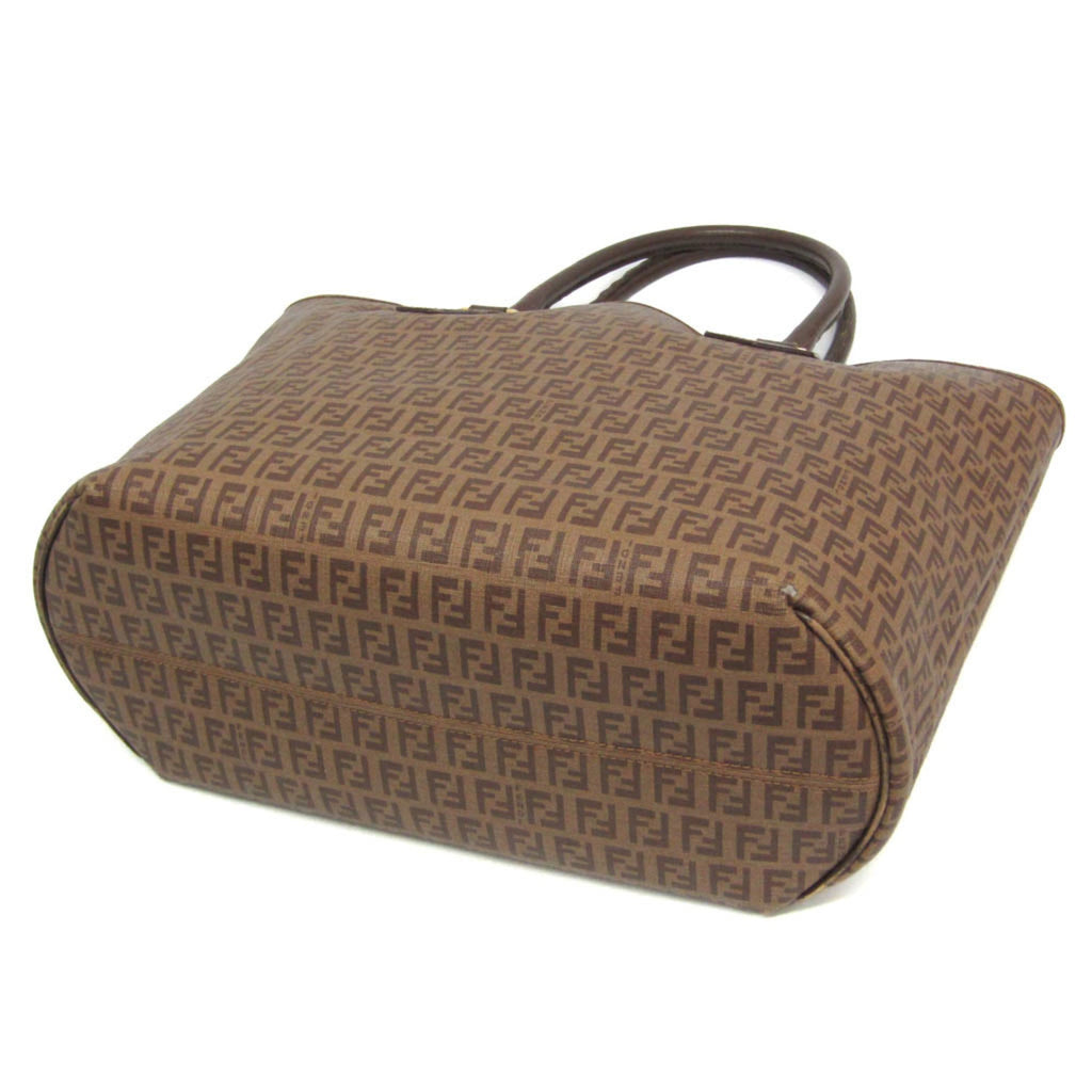 Fendi Zucchino · Coated Canvas Tote