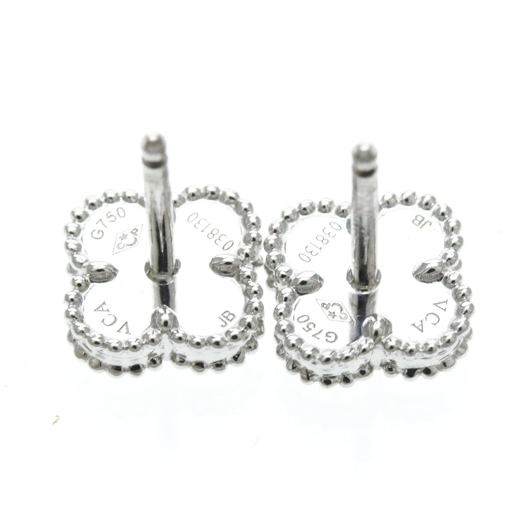 Van Cleef & Arpels Sweet Alhambra · Mother of Pearl · 18K White Gold