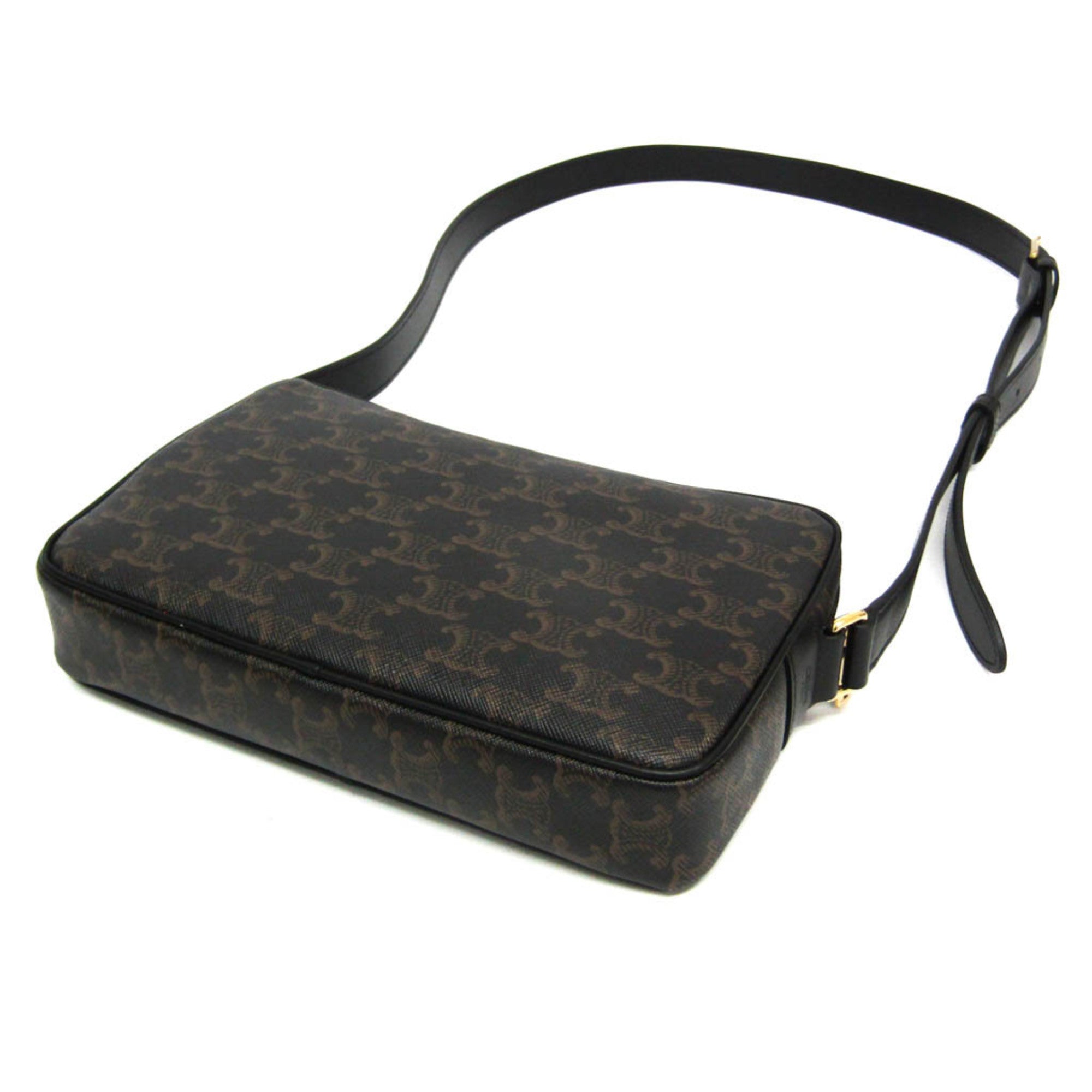 Celine Triomphe Medium · Coated Canvas