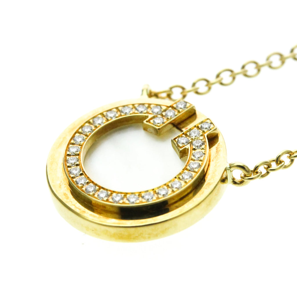 Tiffany T Two Circle · 18K Yellow Gold · Diamond