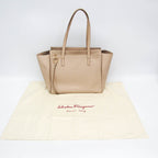 Salvatore Ferragamo Gancini · Leather Tote