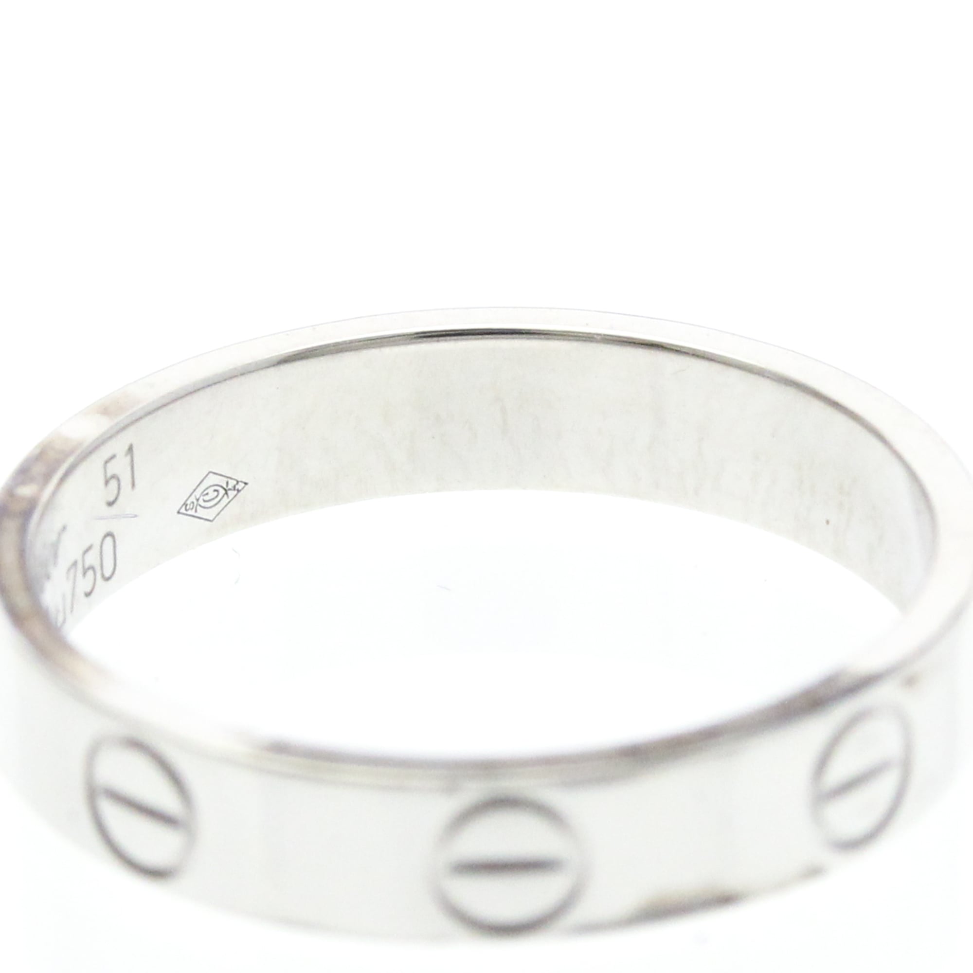 Cartier Mini Love · 18K White Gold · Diamond