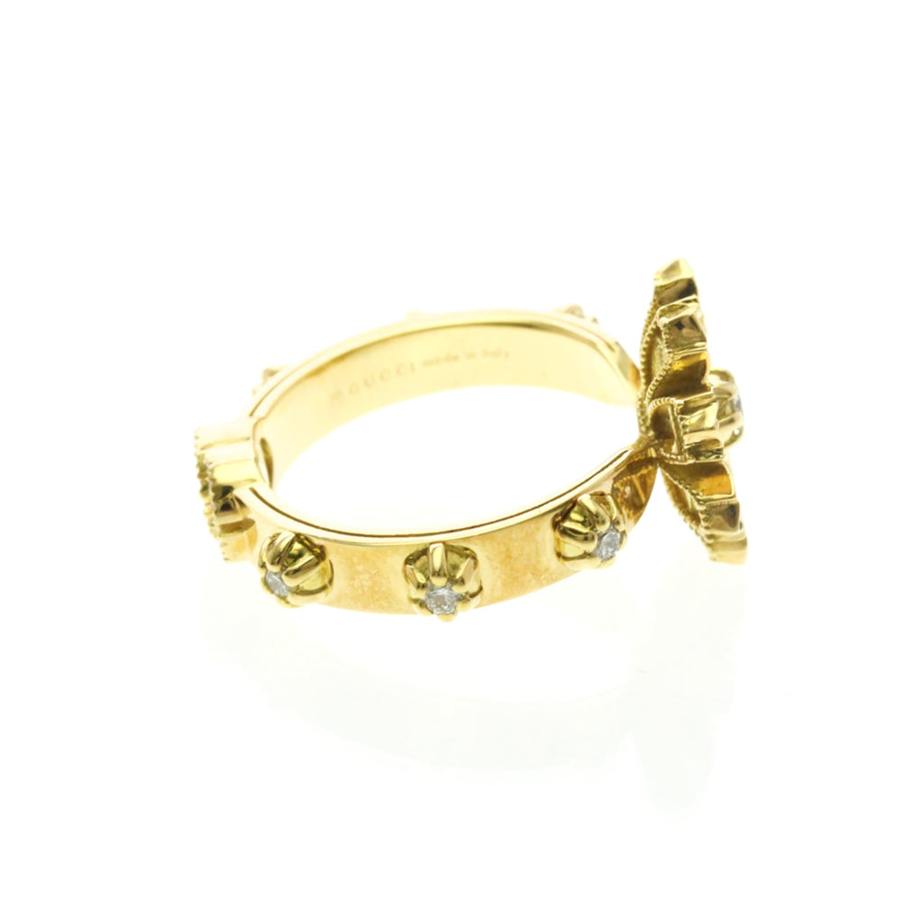 Gucci Flora Diamond · 18K Yellow Gold
