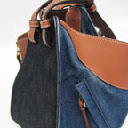 Loewe Hammock Small · Denim & Leather
