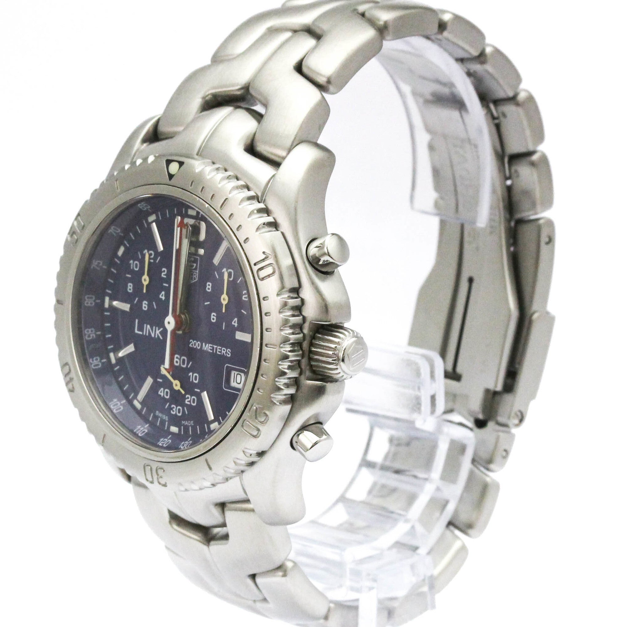Tag Heuer Link · Chronograph · Steel · Quartz