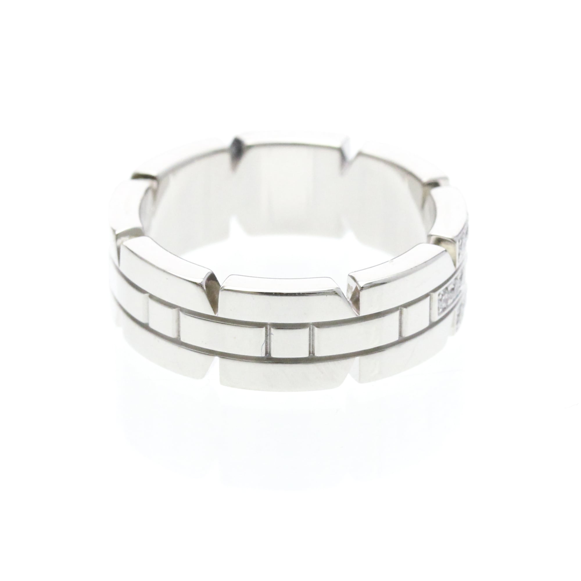 Cartier Tank Française · Diamond · White Gold