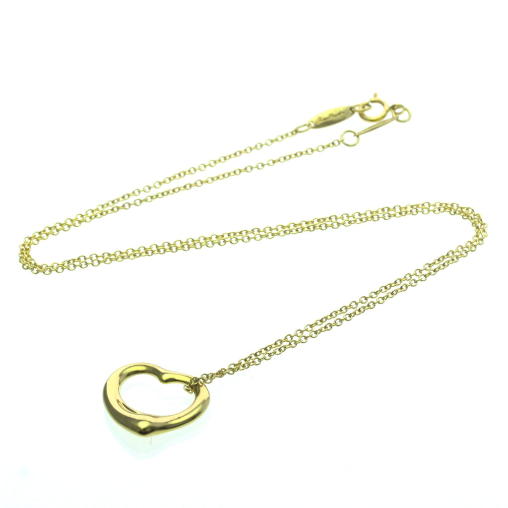 Tiffany Open Heart · 18K Yellow Gold