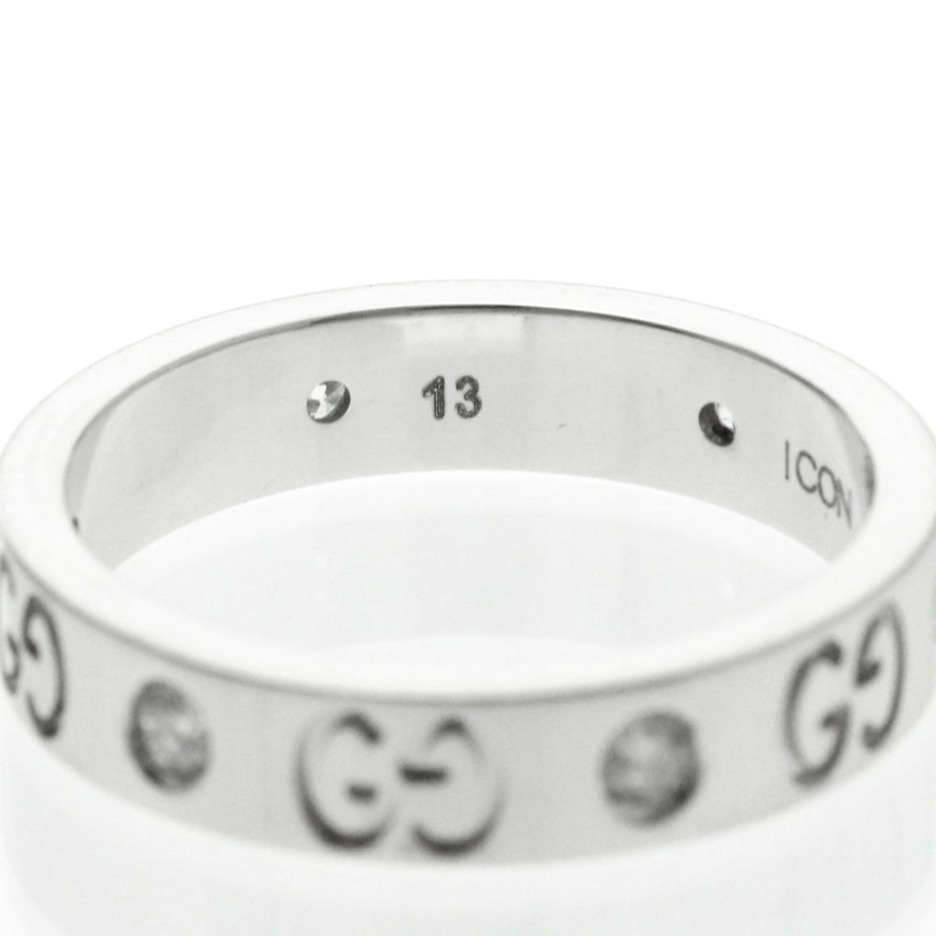 Gucci Icon · Diamond · 18K White Gold