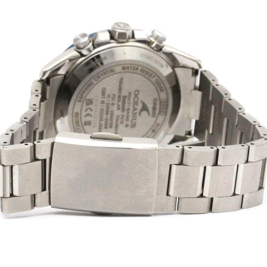 Casio Oceanus · Titanium · Solar