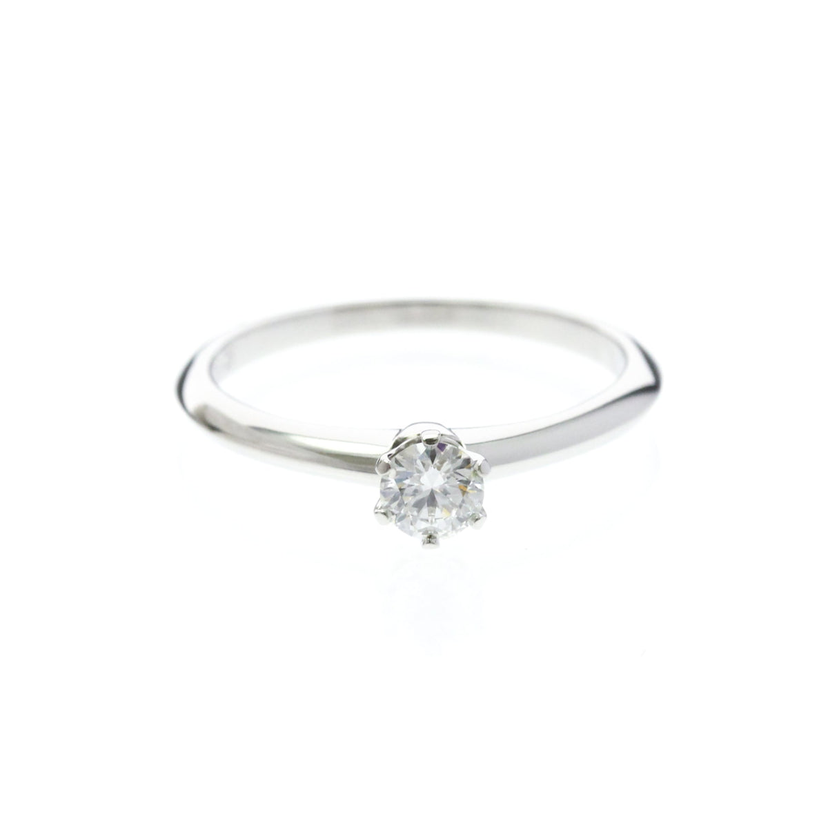 Tiffany Solitaire · Platinum · Diamond 0.23ct