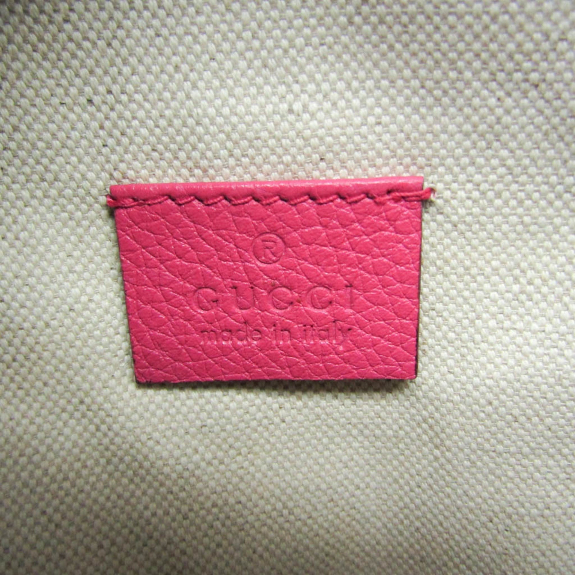 Gucci Logo Print · Leather Belt Bag