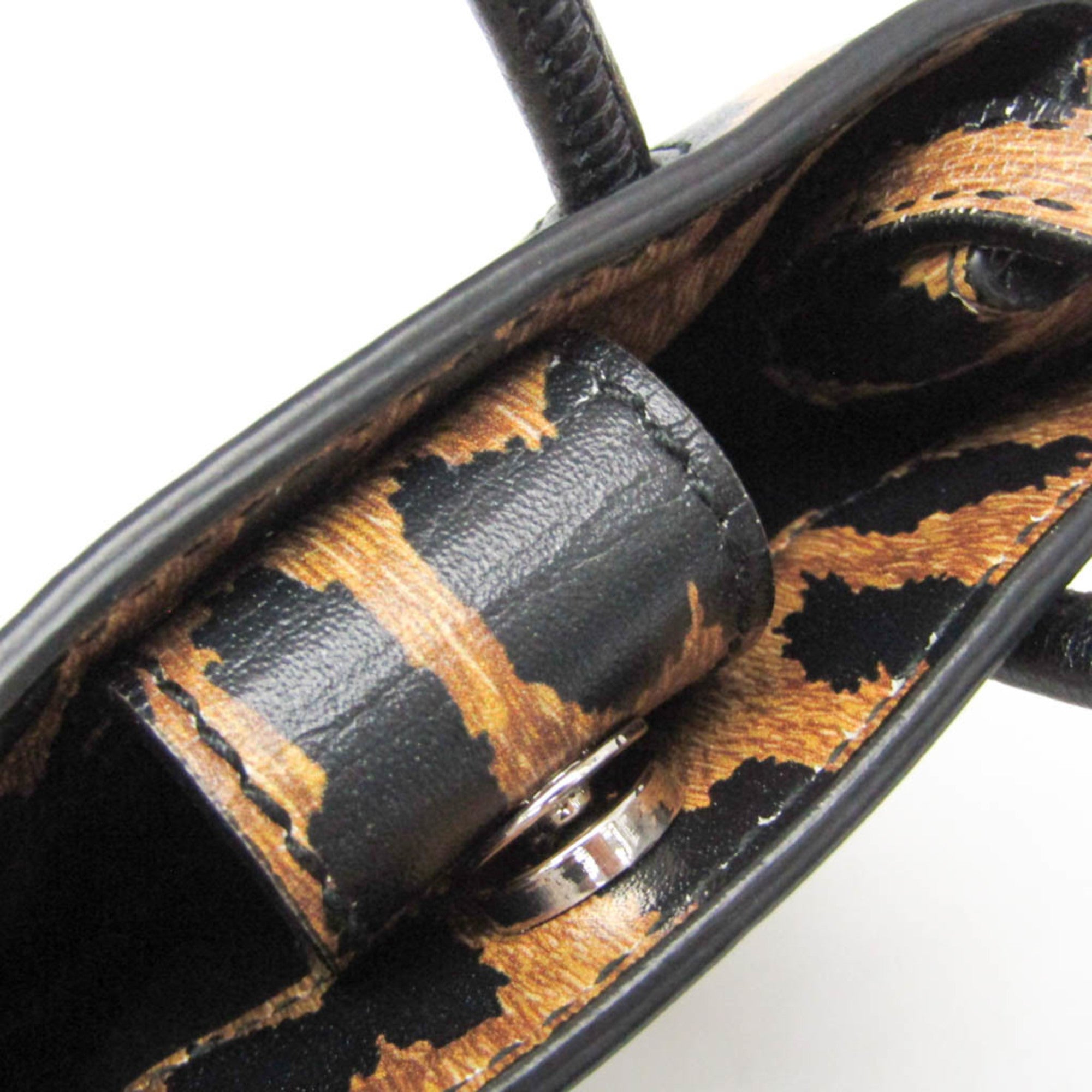 Balenciaga Shopping · Leopard Print Leather
