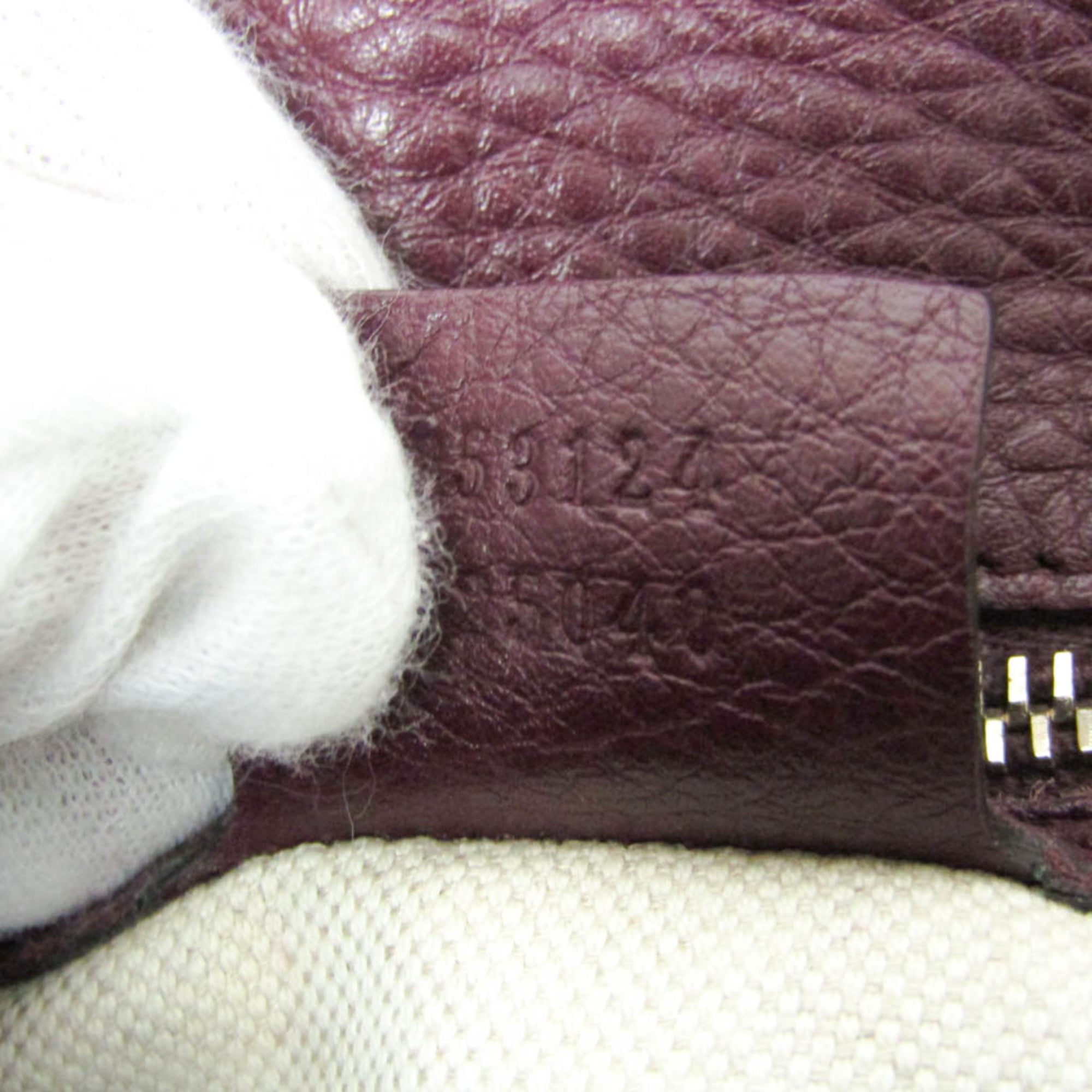 Gucci Bamboo · Leather Handbag
