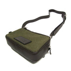Bally · Canvas & Leather Shoulder Bag
