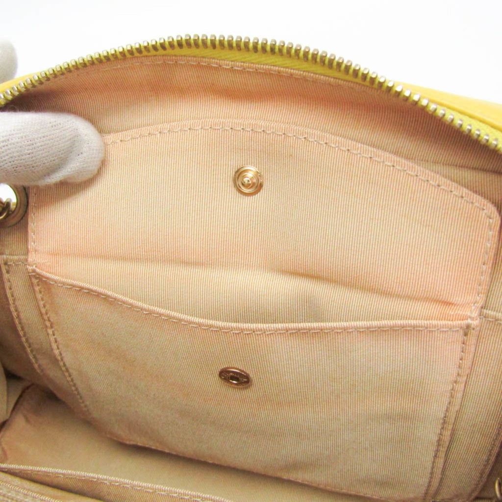 Chanel Chevron V-Stitch · Lamb Leather