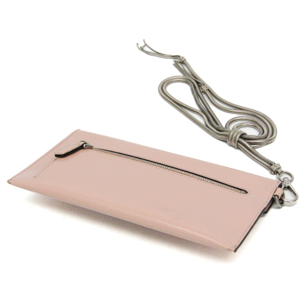 Prada Envelope Chain · Leather Clutch