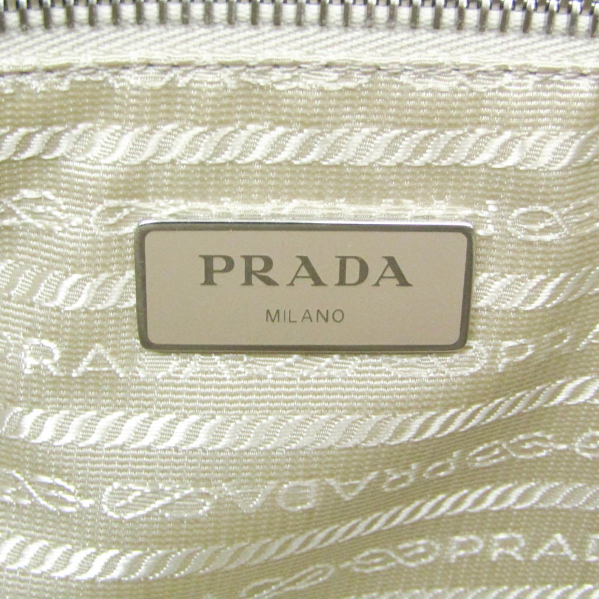 Prada Re-Nylon · Leather Trim Tote
