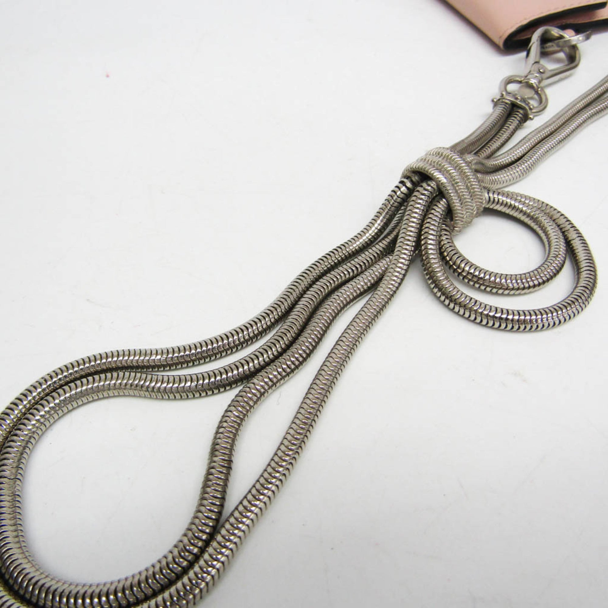 Prada Envelope Chain · Leather Clutch