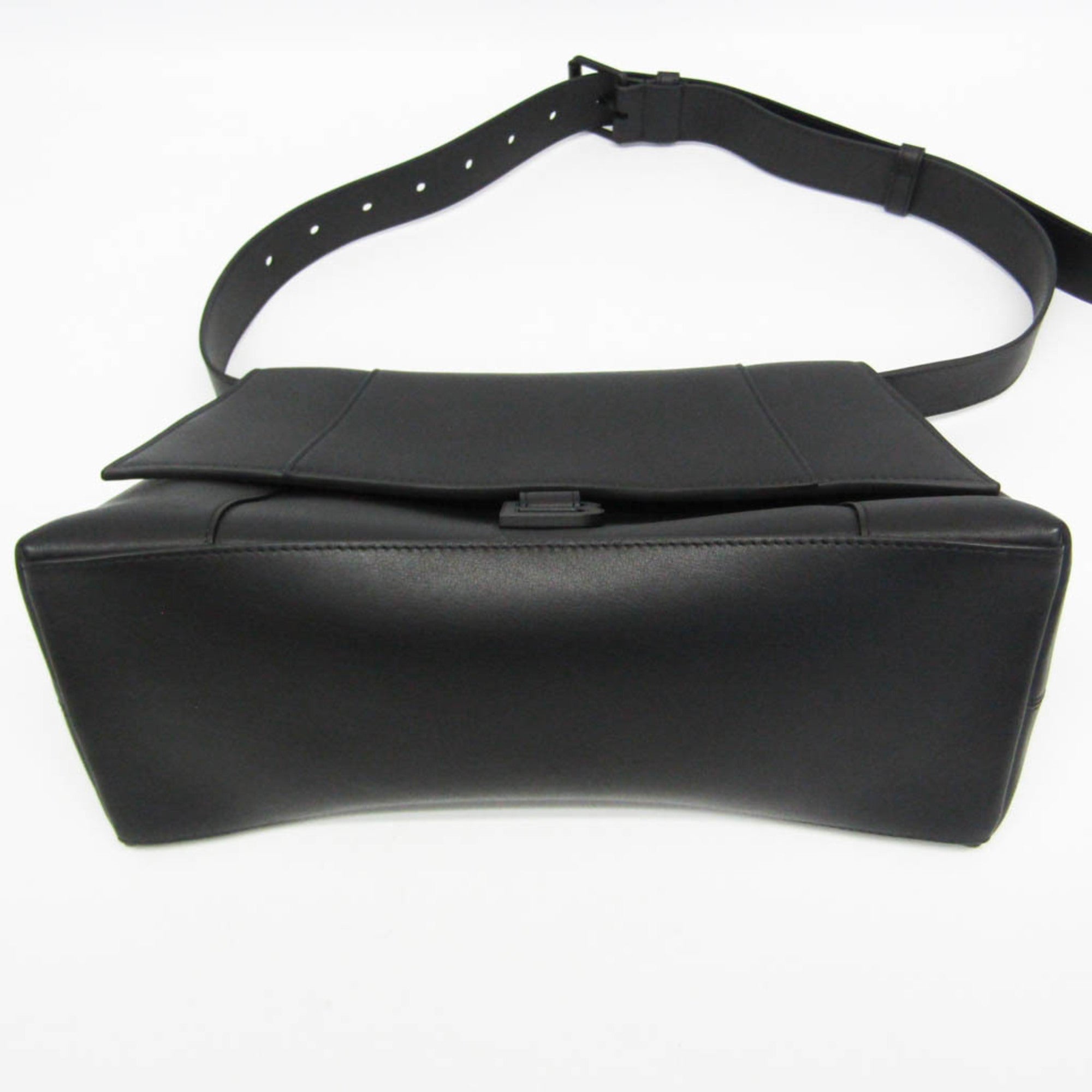 Balenciaga Downtown · Leather Shoulder Bag