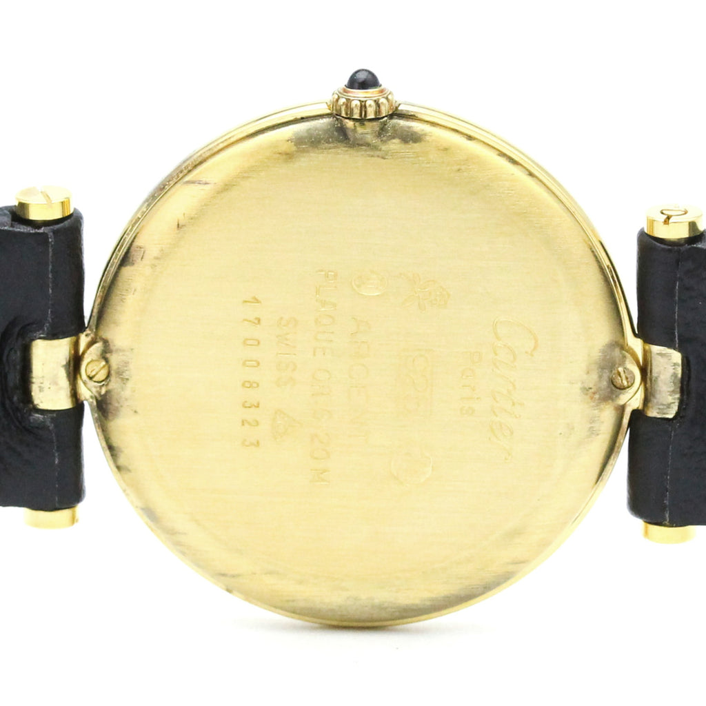 Cartier Must Vendome · Gold Plated · Quartz