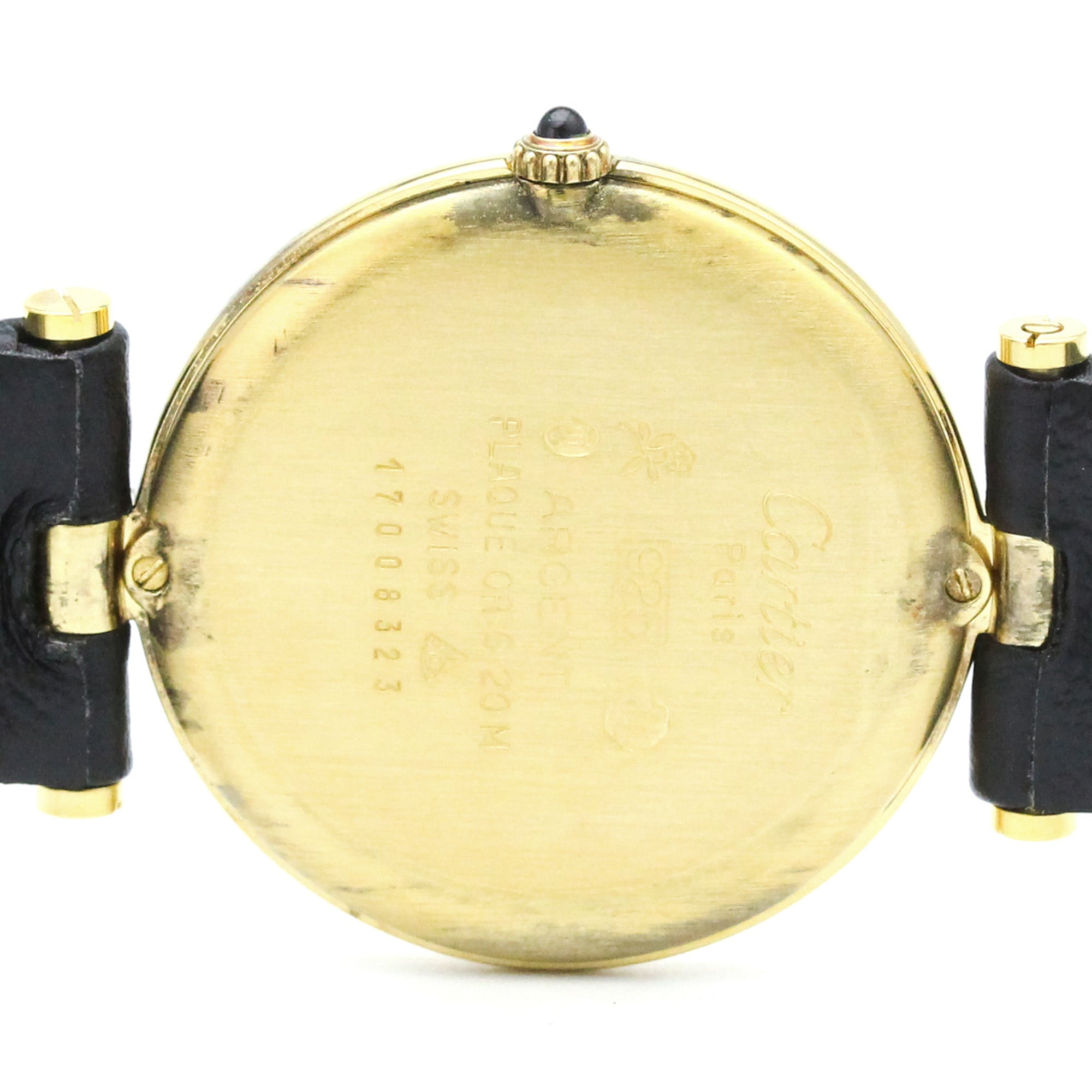 Cartier Must Vendome · Gold Plated · Quartz
