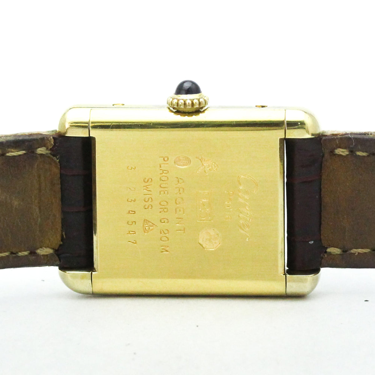 Cartier Must Tank · Vermeil · Manual Wind
