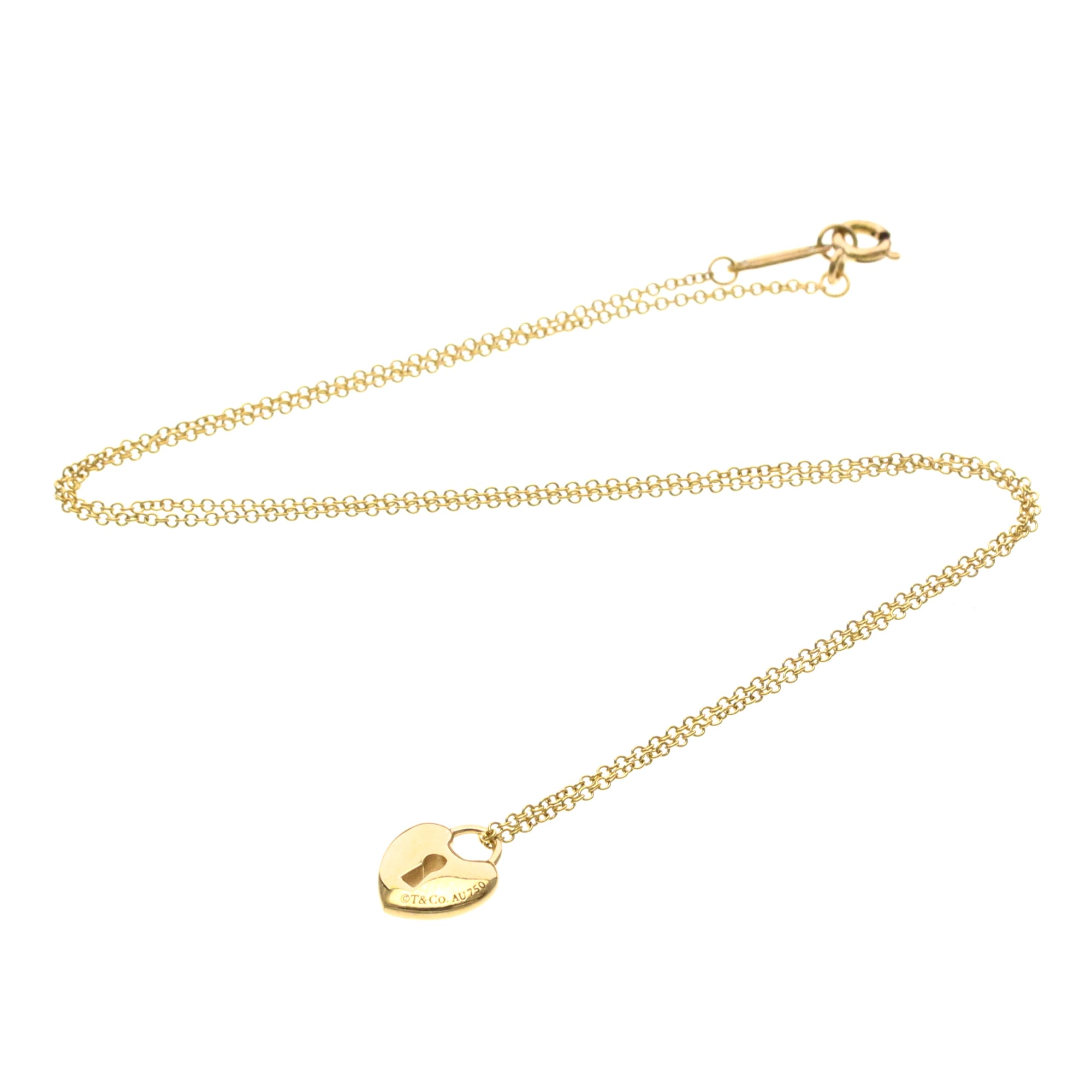 Tiffany Mini Lock Heart · Rose Gold